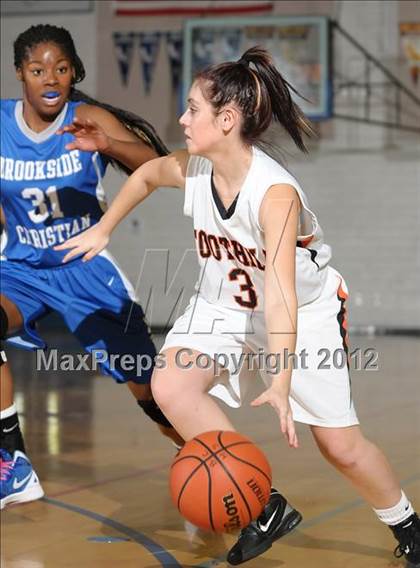 Thumbnail 3 in Brookside Christian vs. Foothill (Coaches vs. Cancer) photogallery.