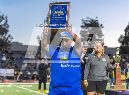Thumbnail 3 in Crenshaw vs. Wilson (CIF LAC Division 3 Championship) photogallery.