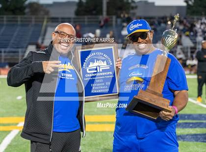 Thumbnail 3 in Crenshaw vs. Wilson (CIF LAC Division 3 Championship) photogallery.