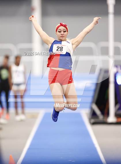 Thumbnail 3 in VHSL Indoor Track State Championships (Long Jump - Class 5 & 6) photogallery.