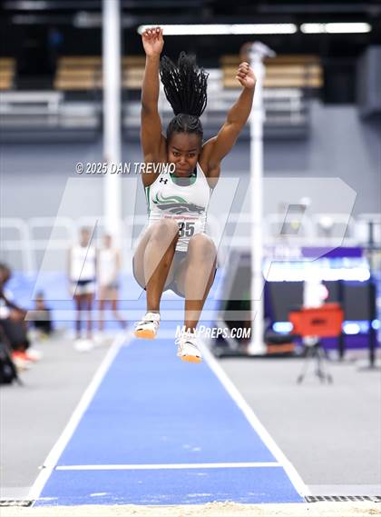 Thumbnail 3 in VHSL Indoor Track State Championships (Long Jump - Class 5 & 6) photogallery.