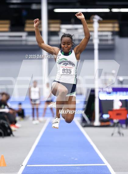 Thumbnail 2 in VHSL Indoor Track State Championships (Long Jump - Class 5 & 6) photogallery.