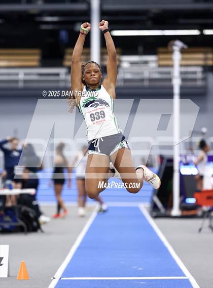 Thumbnail 3 in VHSL Indoor Track State Championships (Long Jump - Class 5 & 6) photogallery.