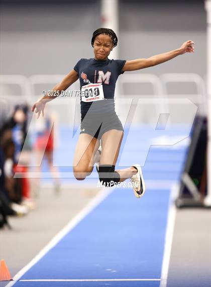 Thumbnail 2 in VHSL Indoor Track State Championships (Long Jump - Class 5 & 6) photogallery.