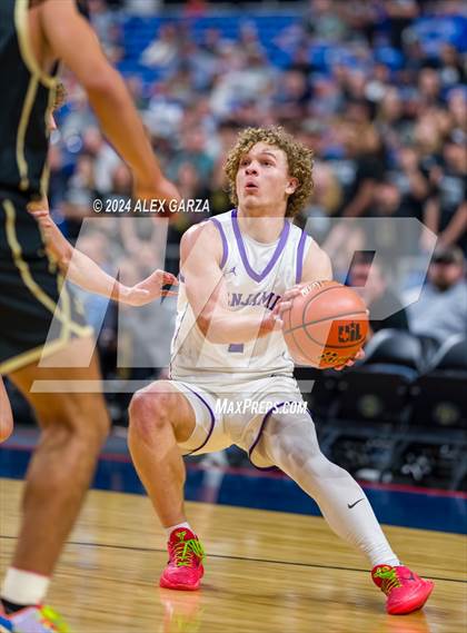 Thumbnail 1 in Benjamin vs Gordon (UIL 1A Basketball Semifinal) photogallery.