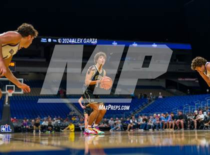 Thumbnail 3 in Benjamin vs Gordon (UIL 1A Basketball Semifinal) photogallery.