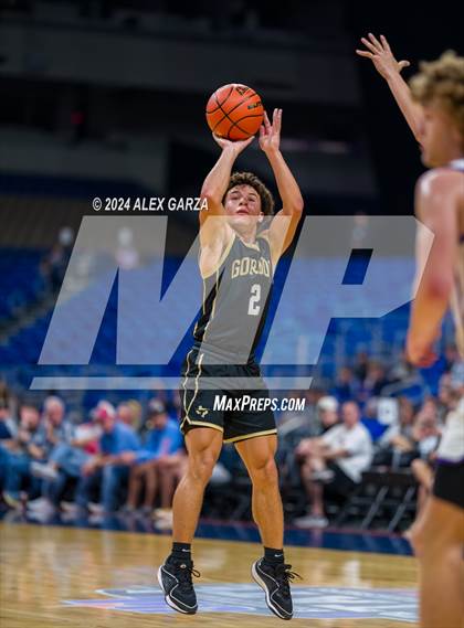 Thumbnail 3 in Benjamin vs Gordon (UIL 1A Basketball Semifinal) photogallery.