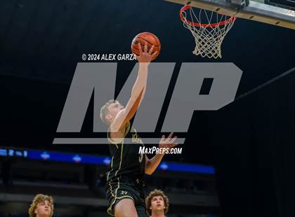 Thumbnail 2 in Benjamin vs Gordon (UIL 1A Basketball Semifinal) photogallery.
