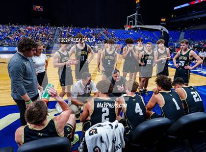Thumbnail 1 in Benjamin vs Gordon (UIL 1A Basketball Semifinal) photogallery.