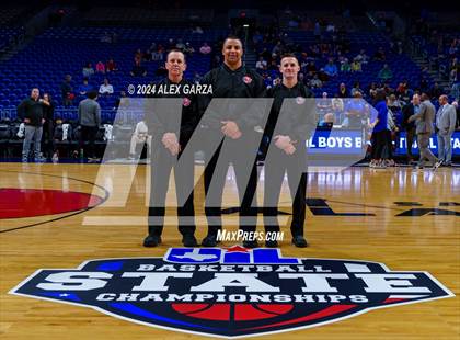 Thumbnail 1 in Benjamin vs Gordon (UIL 1A Basketball Semifinal) photogallery.