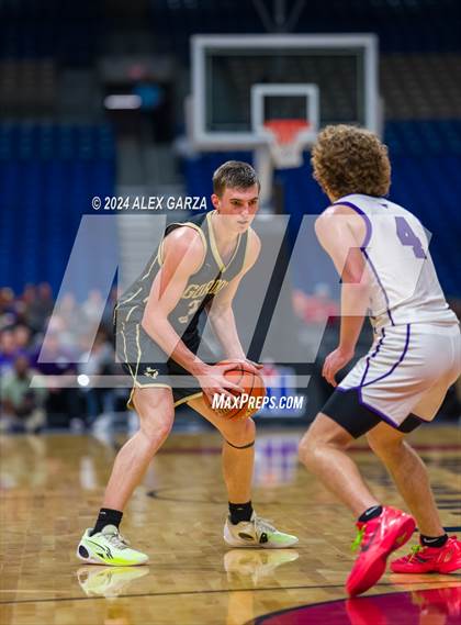 Thumbnail 2 in Benjamin vs Gordon (UIL 1A Basketball Semifinal) photogallery.