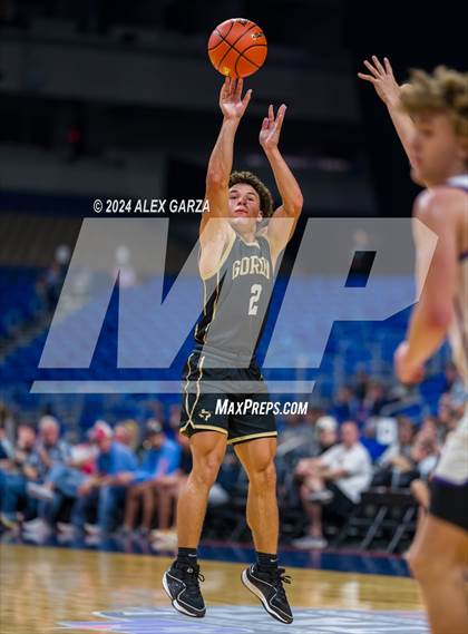 Thumbnail 1 in Benjamin vs Gordon (UIL 1A Basketball Semifinal) photogallery.
