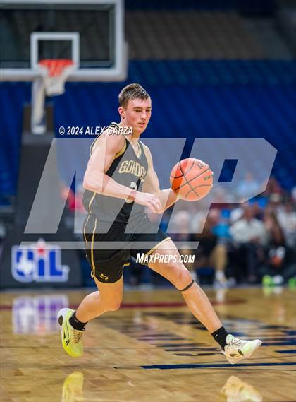 Thumbnail 1 in Benjamin vs Gordon (UIL 1A Basketball Semifinal) photogallery.