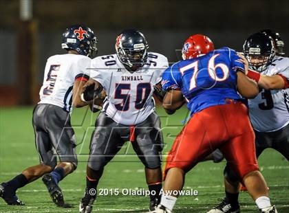 Thumbnail 2 in Kimball vs. Sam Houston photogallery.