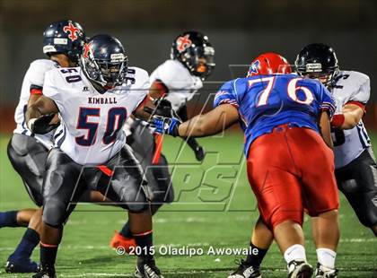 Thumbnail 1 in Kimball vs. Sam Houston photogallery.