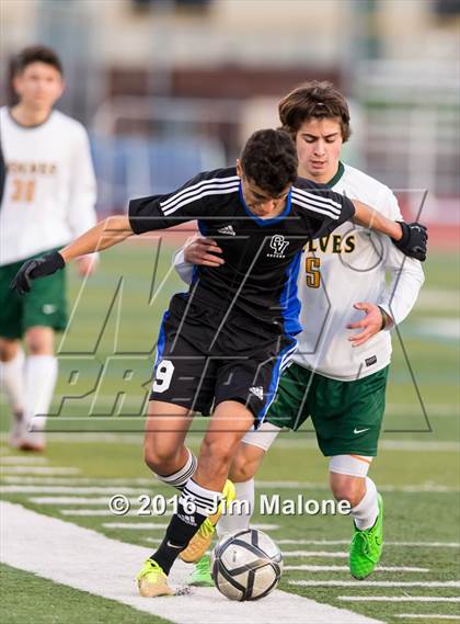 Thumbnail 2 in Clayton Valley Charter @ San Ramon Valley (CIF NCS D1 Quartefinal) photogallery.