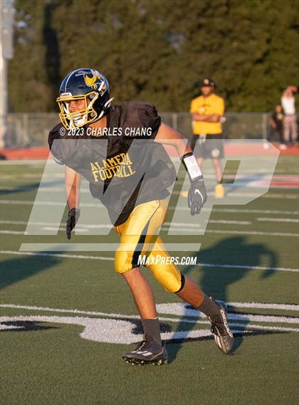 Thumbnail 2 in Alameda vs St. Helena (Scrimmage) photogallery.