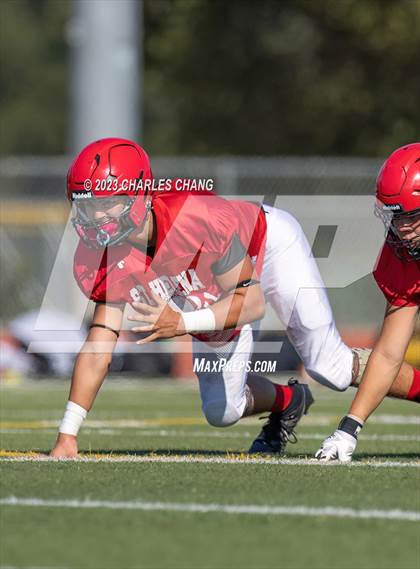 Thumbnail 3 in Alameda vs St. Helena (Scrimmage) photogallery.
