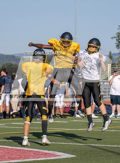 Thumbnail 3 in Alameda vs St. Helena (Scrimmage) photogallery.
