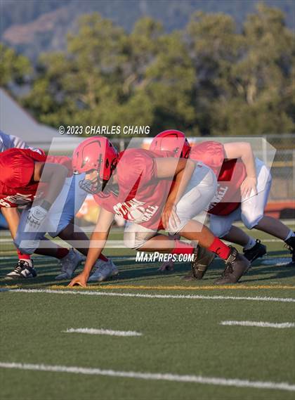 Thumbnail 3 in Alameda vs St. Helena (Scrimmage) photogallery.