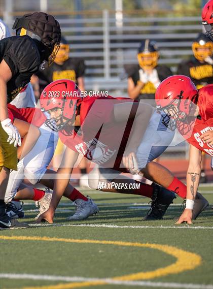 Thumbnail 2 in Alameda vs St. Helena (Scrimmage) photogallery.