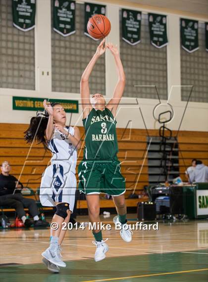 Thumbnail 3 in Santa Barbara vs Sierra Canyon (Santa Barbara Tournament of Champions) photogallery.