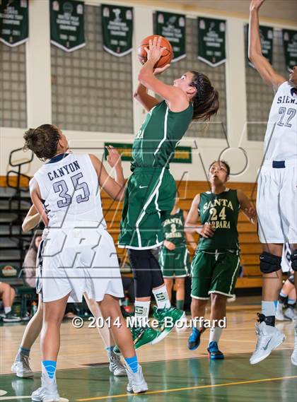 Thumbnail 1 in Santa Barbara vs Sierra Canyon (Santa Barbara Tournament of Champions) photogallery.