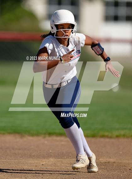 Thumbnail 1 in Johnson @ Pleasant Grove (CIF SJS Division 1 Quarterfinal) photogallery.