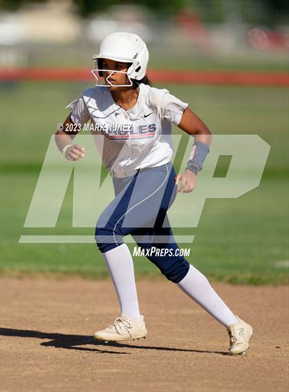 Thumbnail 3 in Johnson @ Pleasant Grove (CIF SJS Division 1 Quarterfinal) photogallery.