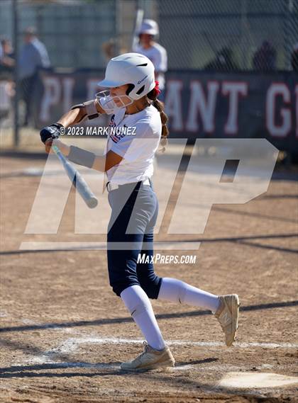 Thumbnail 2 in Johnson @ Pleasant Grove (CIF SJS Division 1 Quarterfinal) photogallery.
