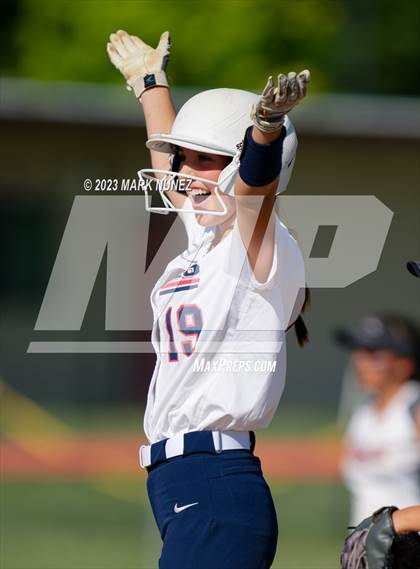 Thumbnail 3 in Johnson @ Pleasant Grove (CIF SJS Division 1 Quarterfinal) photogallery.