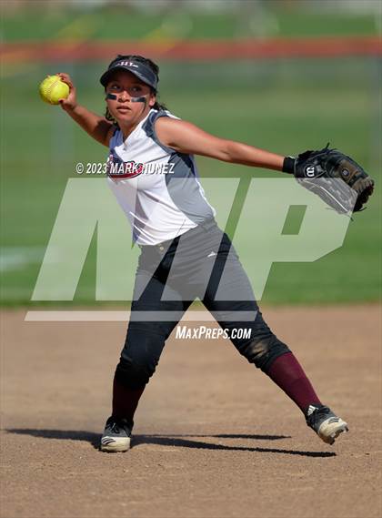 Thumbnail 1 in Johnson @ Pleasant Grove (CIF SJS Division 1 Quarterfinal) photogallery.