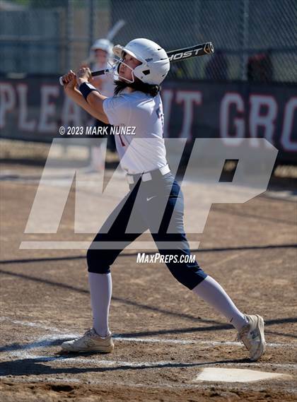 Thumbnail 3 in Johnson @ Pleasant Grove (CIF SJS Division 1 Quarterfinal) photogallery.