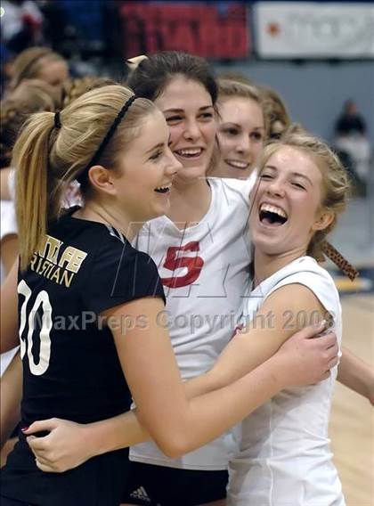 Thumbnail 2 in Christian Brothers vs. Santa Fe Christian (CIF State D4 Final) photogallery.