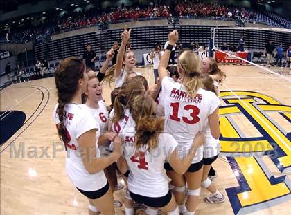Thumbnail 1 in Christian Brothers vs. Santa Fe Christian (CIF State D4 Final) photogallery.