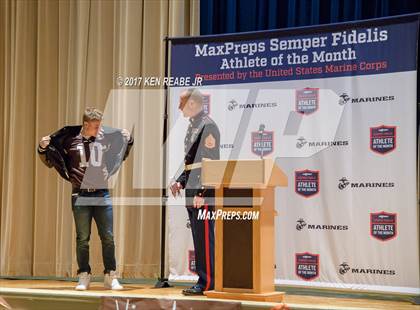 Thumbnail 3 in Marines H.S. Male Athlete of the Month - Parker Sherry photogallery.