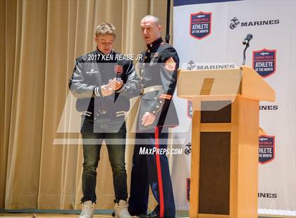Thumbnail 2 in Marines H.S. Male Athlete of the Month - Parker Sherry photogallery.
