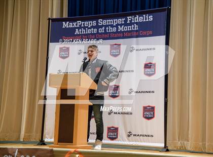 Thumbnail 3 in Marines H.S. Male Athlete of the Month - Parker Sherry photogallery.