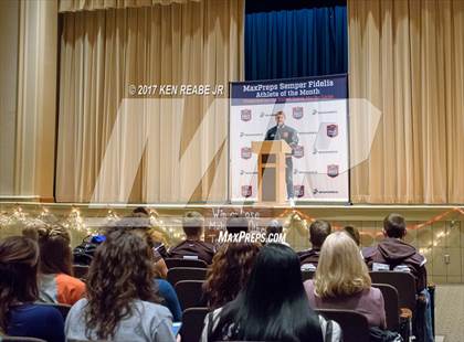 Thumbnail 2 in Marines H.S. Male Athlete of the Month - Parker Sherry photogallery.