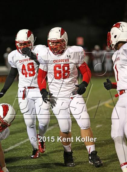 Thumbnail 1 in Chippewa Valley vs. Utica photogallery.