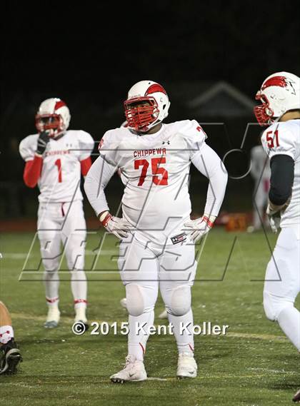 Thumbnail 2 in Chippewa Valley vs. Utica photogallery.