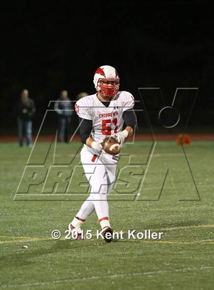 Thumbnail 3 in Chippewa Valley vs. Utica photogallery.
