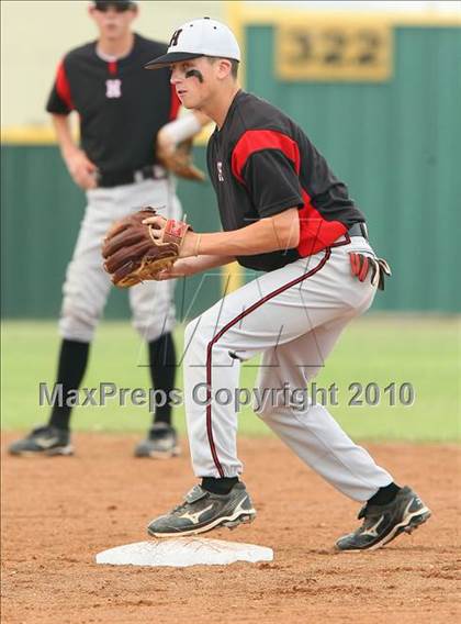 Thumbnail 2 in Cleburne vs Rockwall Heath (Texas 4A Region ll Playoffs) photogallery.