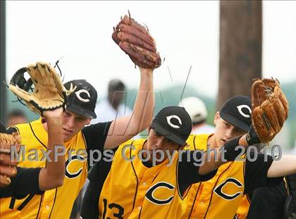 Thumbnail 3 in Cleburne vs Rockwall Heath (Texas 4A Region ll Playoffs) photogallery.
