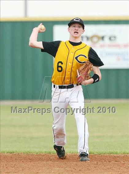 Thumbnail 2 in Cleburne vs Rockwall Heath (Texas 4A Region ll Playoffs) photogallery.