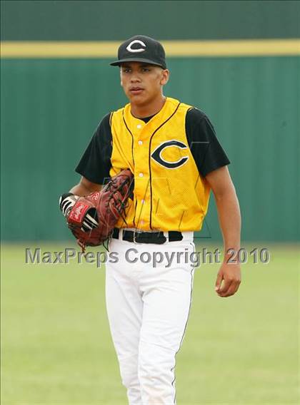 Thumbnail 1 in Cleburne vs Rockwall Heath (Texas 4A Region ll Playoffs) photogallery.