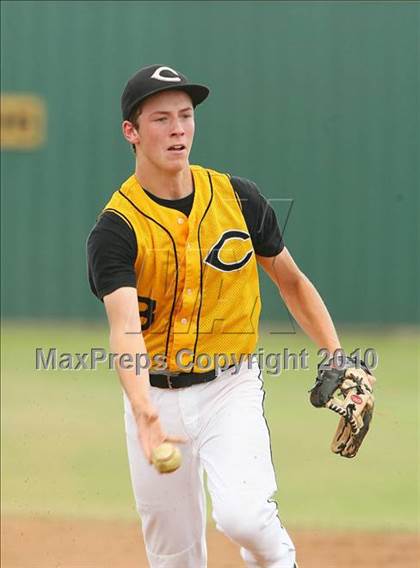 Thumbnail 2 in Cleburne vs Rockwall Heath (Texas 4A Region ll Playoffs) photogallery.