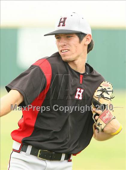 Thumbnail 3 in Cleburne vs Rockwall Heath (Texas 4A Region ll Playoffs) photogallery.