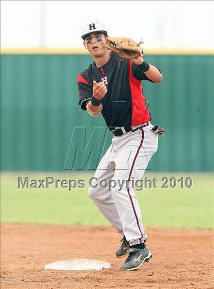 Thumbnail 1 in Cleburne vs Rockwall Heath (Texas 4A Region ll Playoffs) photogallery.