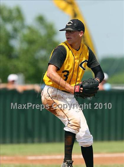Thumbnail 3 in Cleburne vs Rockwall Heath (Texas 4A Region ll Playoffs) photogallery.
